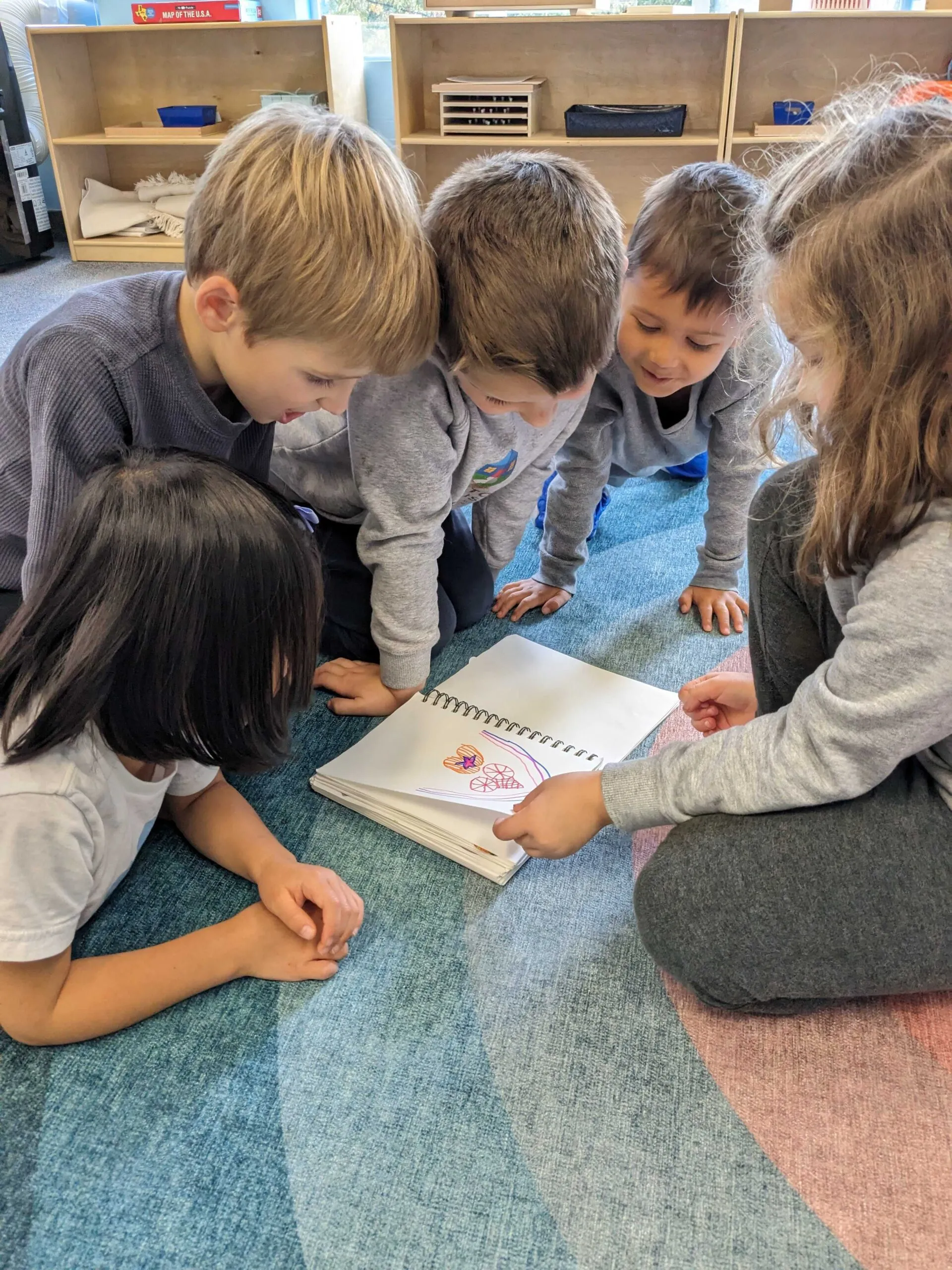 Young learners in Spark Studio